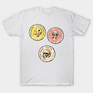 Post-nuclear era coins T-Shirt